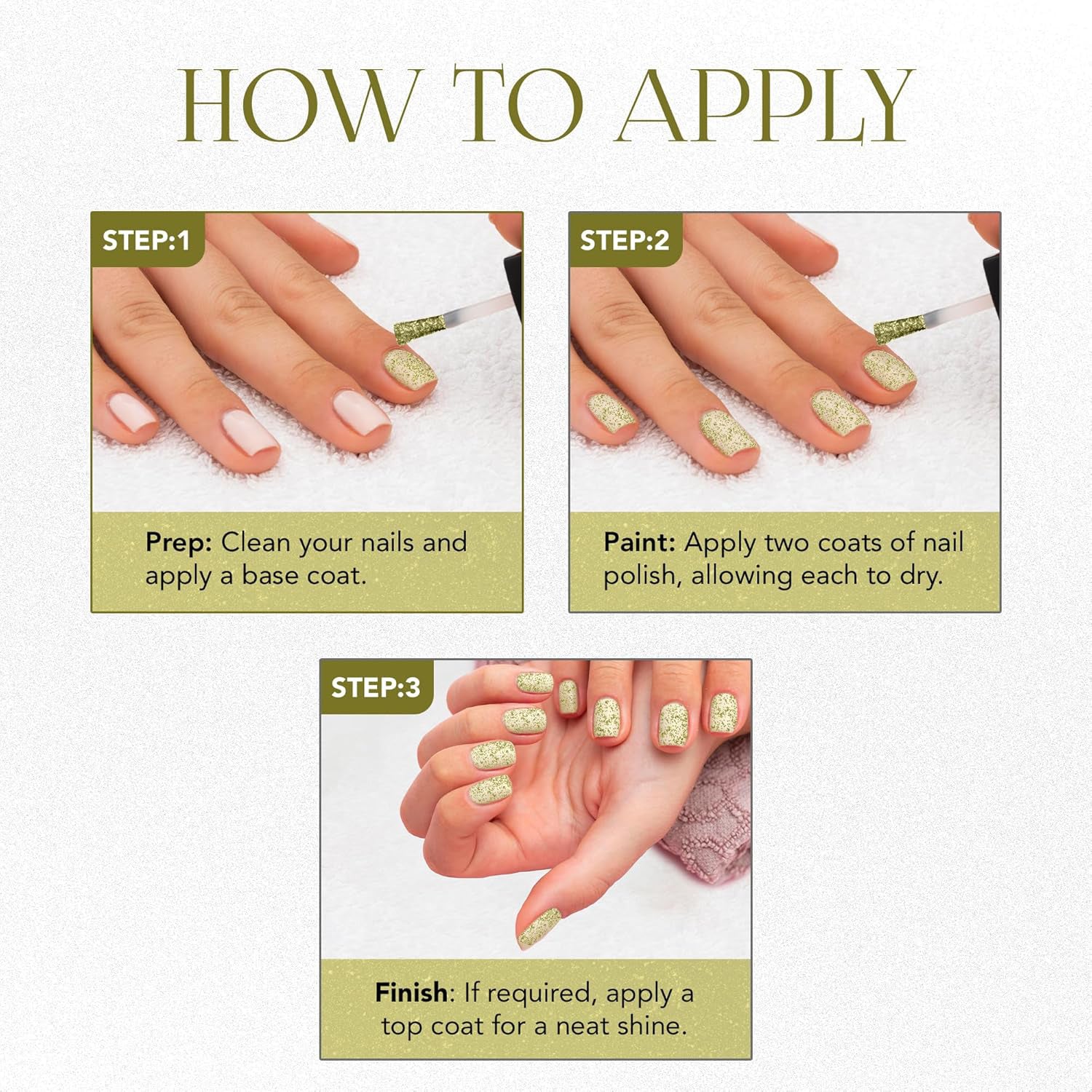 OG Beauty Sunshine Gold Starlet Glitter Nail Paint (10 ML / 1 Pc) OG Beauty Sunshine Gold Starlet Glitter Nail Paint (10 ML / 1 Pc)